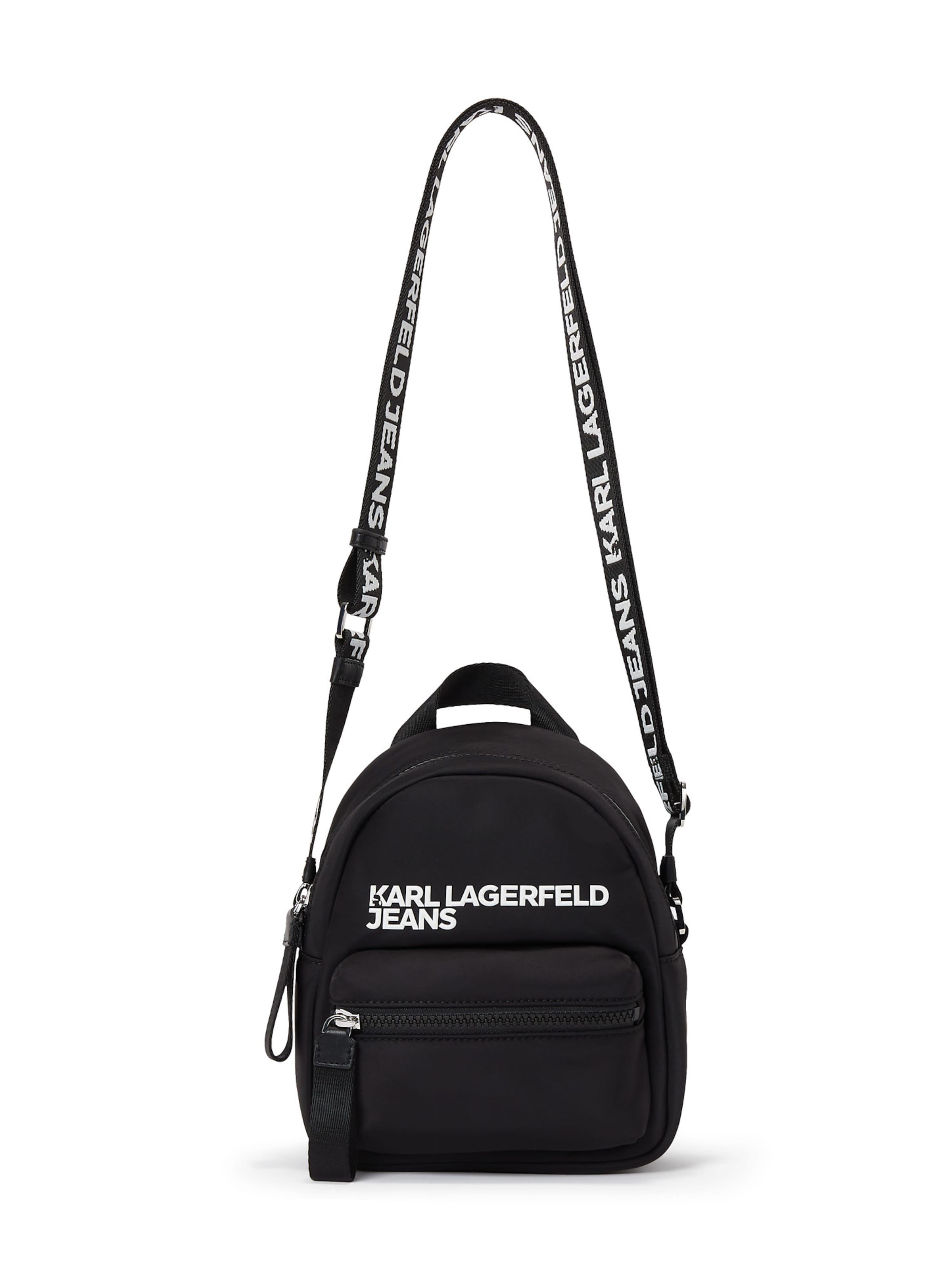 KARL LAGERFELD JEANS Õlakott, värv must: eest vaates