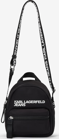 KARL LAGERFELD JEANSTorba preko ramena - crna boja: prednji dio