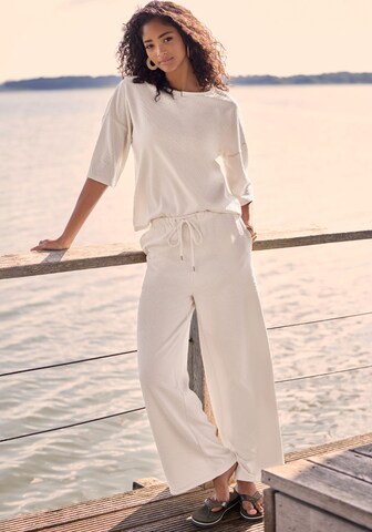 VENICE BEACH Wide leg Pants in White: front