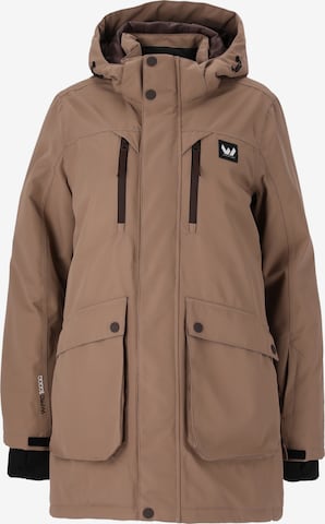 Whistler Athletic Jacket 'Cargo' in Brown: front