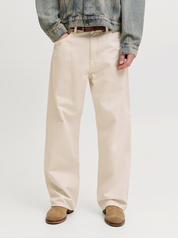 JACK & JONES - Ropa ancha Vaquero 'JJITED JJCLASSIC' en beige: frente