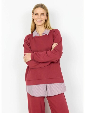 Felpa 'SC-BANU' di Soyaconcept in rosso: frontale