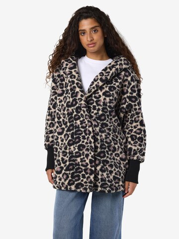 Noisy may Демисезонное пальто 'NMCuddle' в Бежевый: спереди