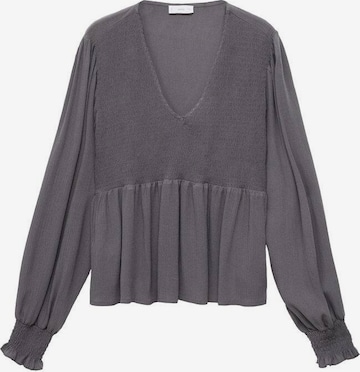 MANGO TEEN Bluse 'Becca' in Grau: Vorderseite