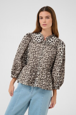Chemisier 'KBUlrike' KAREN BY SIMONSEN en gris : devant