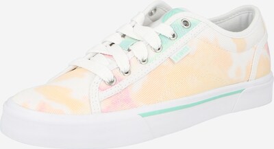 K-SWISS Baskets basses 'Port' en vert / orange clair / rose clair / blanc, Vue avec produit