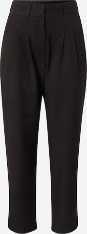 Soyaconcept Pleat-Front Pants 'SAYA' in Black: front