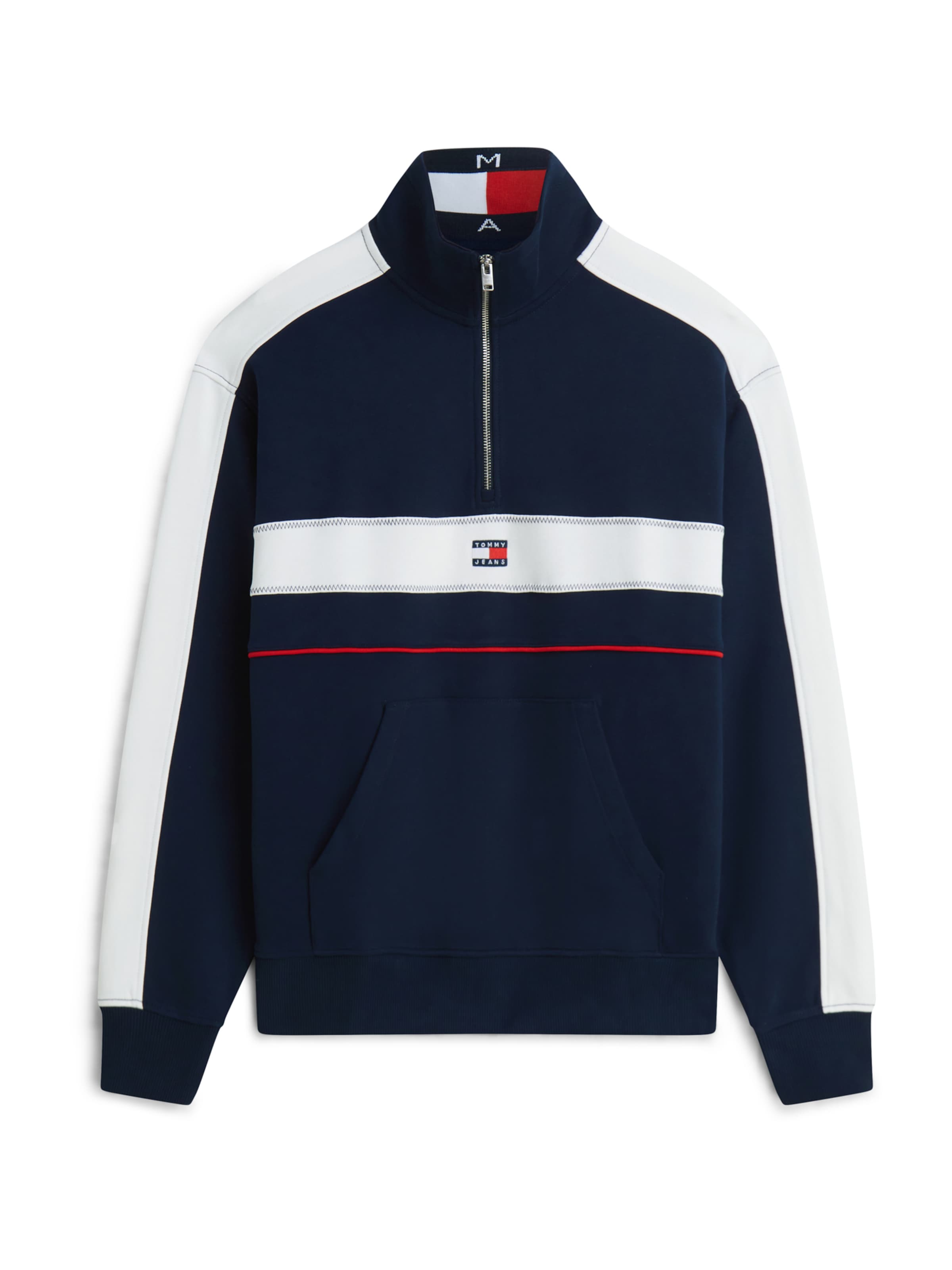 Tommy Jeans Mikina - Modrá: predná strana