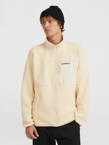 O'NEILL Funktionsfleecejakke i beige: forside