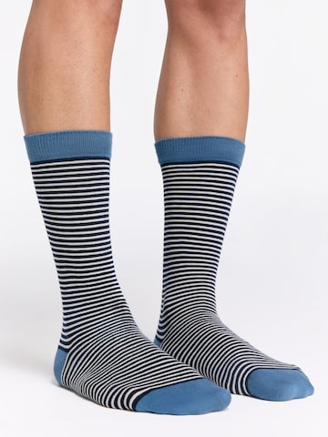 Albero Natur Socken‌‌‌‌‌‌ in Blau: Vorderseite