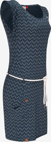 Ragwear Kleid 'Tag Zig Zag' in Blau