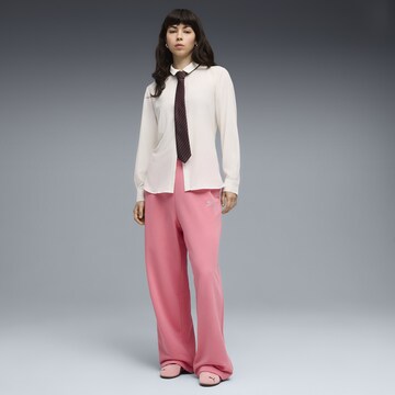 Wide Leg Pantalon 'Essentials' PUMA en rose