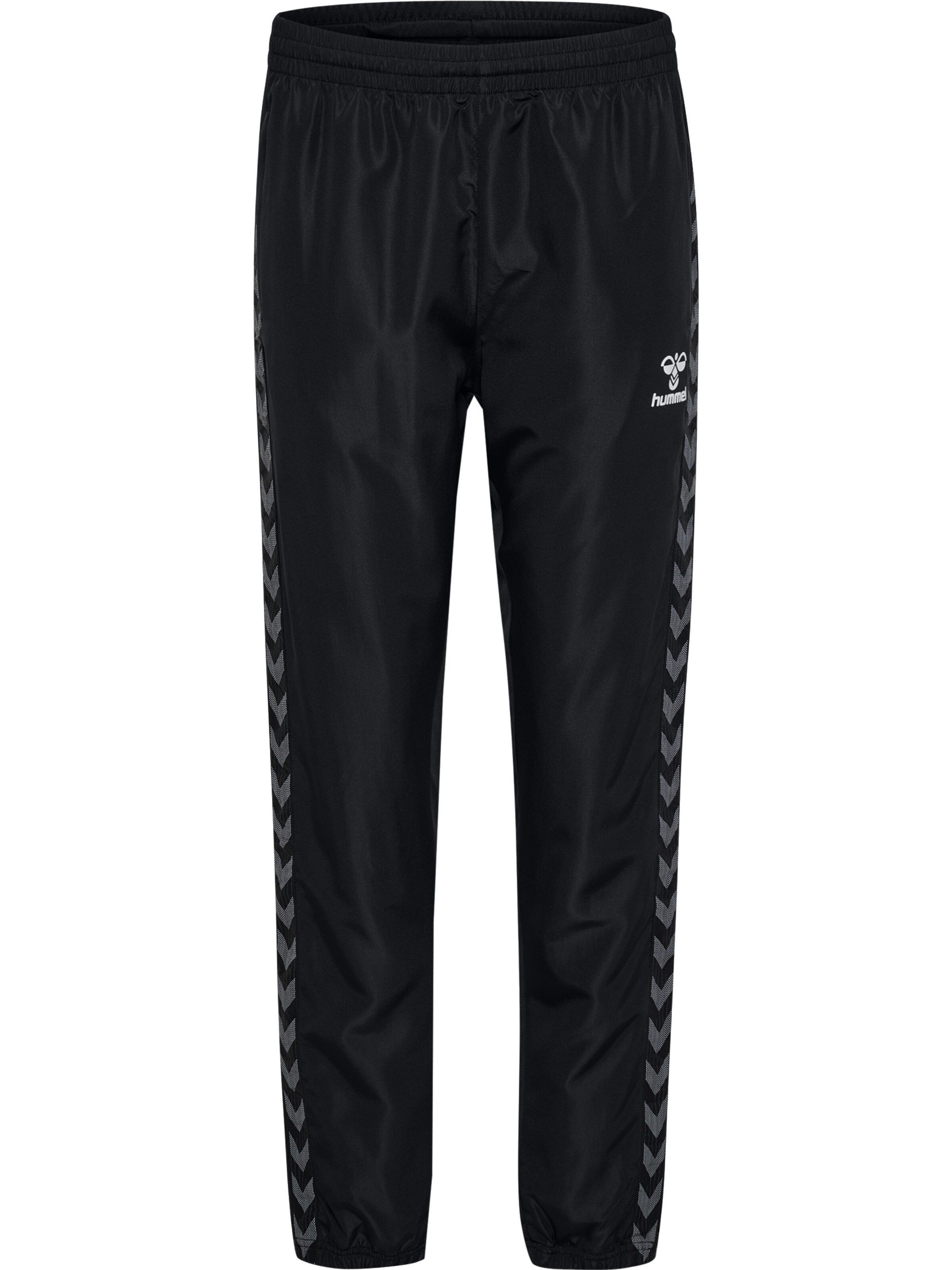 Hummel Regular Sports trousers in Black: front