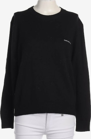 Calvin Klein Pullover / Strickjacke S in Schwarz: predná strana