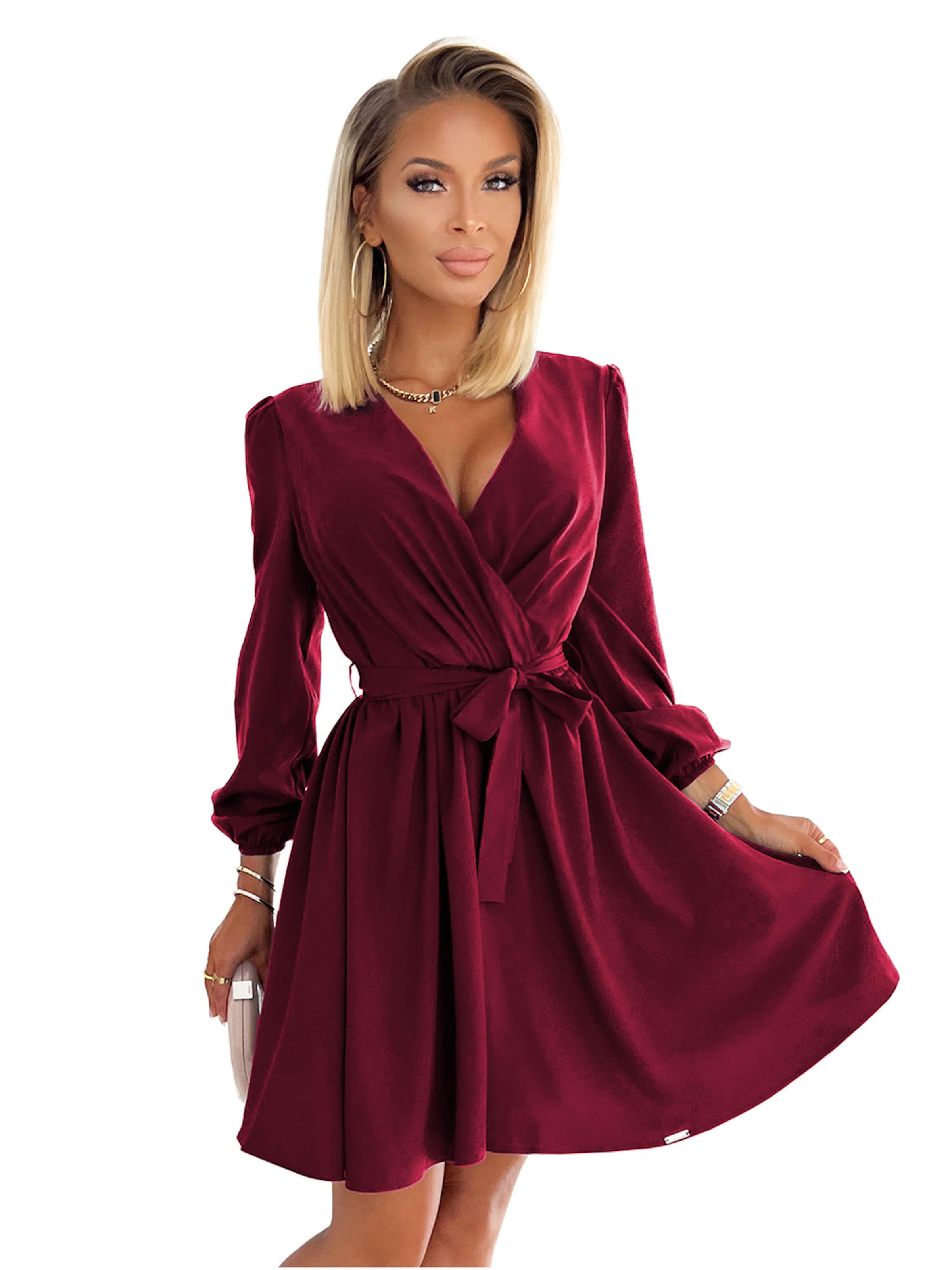 Numoco Dress 'Minikleid Bindy' in Red: front