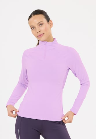 ENDURANCE Midlayer 'Chrissie' in Lila: Vorderseite