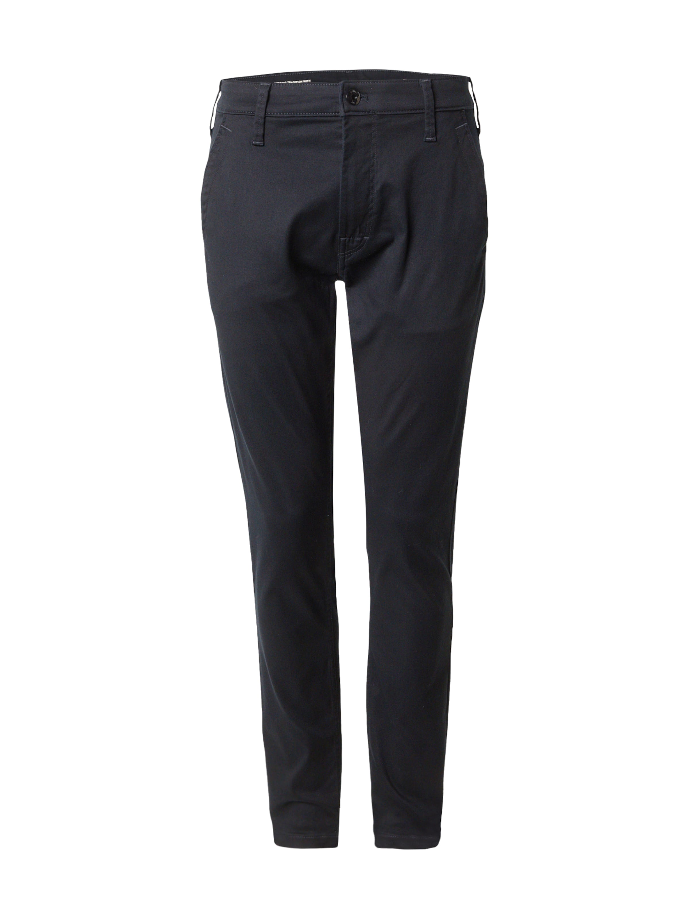 G-STAR Chino in Zwart: voorkant