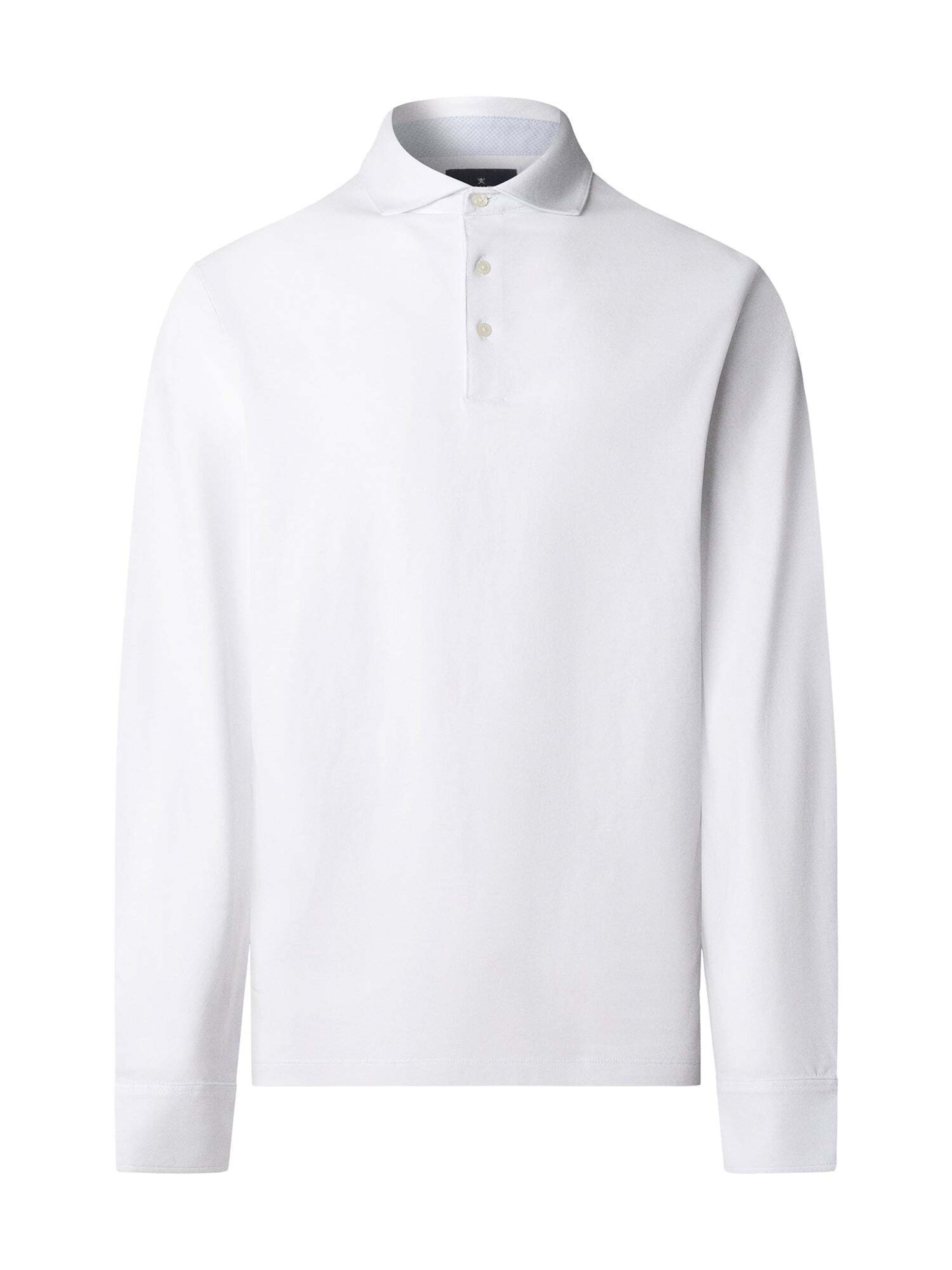Hackett London Shirt in Wit: voorkant