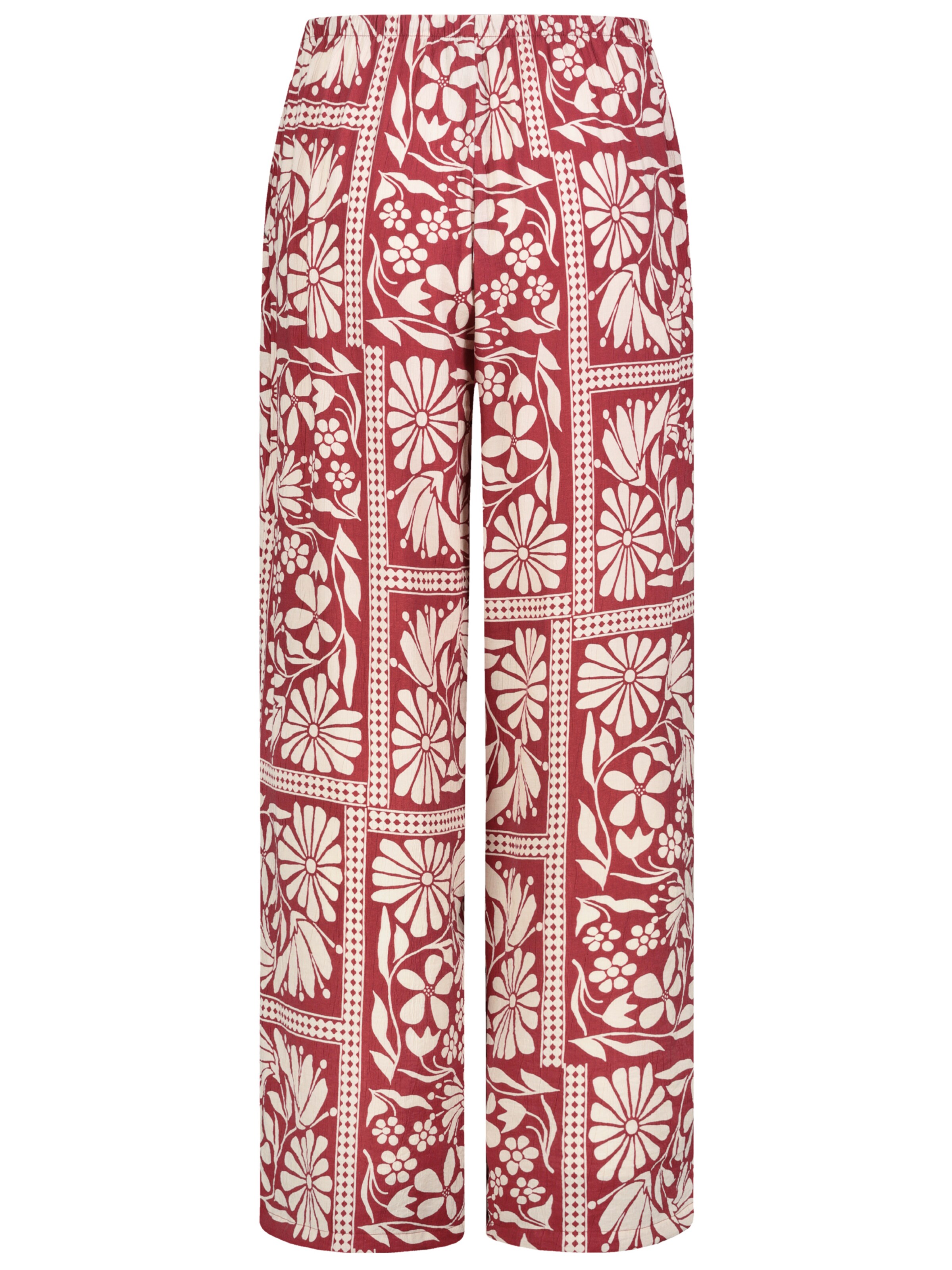 Eight2Nine Wide Leg Hose in Rot