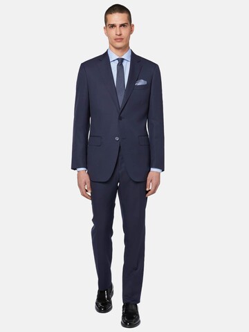 Boggi Milano Regular fit Colbert in Blauw