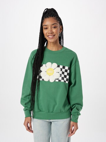 VANS Sweatshirt in Grün: Vorderseite