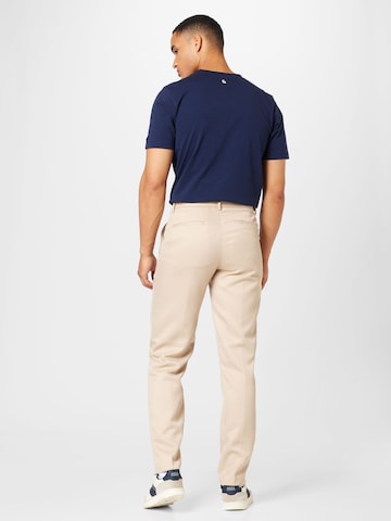 Regular Pantalon chino TOPMAN en beige