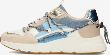 POSH by Poelman Sneakers 'CARI' in Beige: front