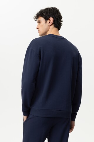 Mey Sweatshirt 'Terry Essentials' in Blau