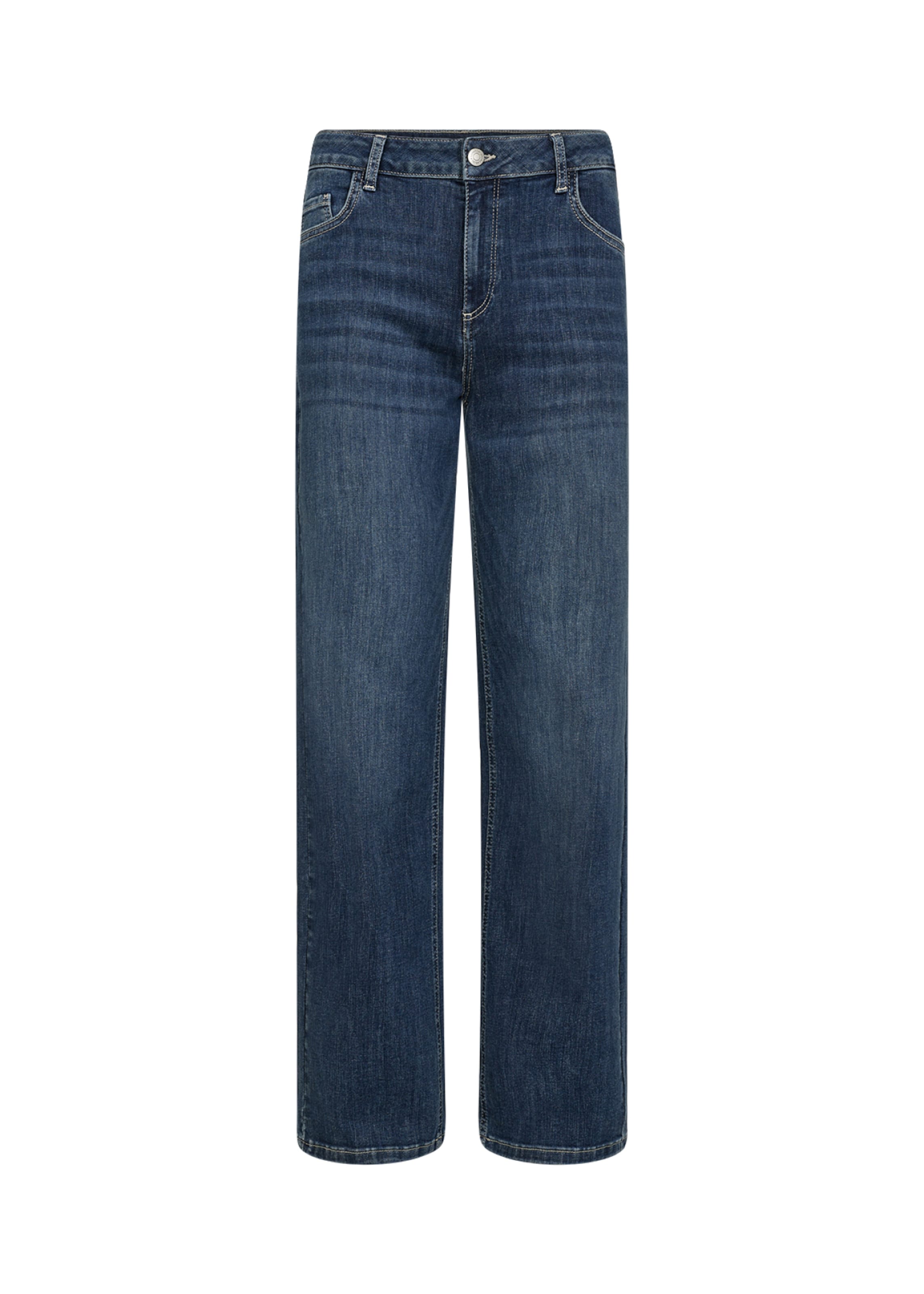 Soyaconcept regular Jeans i blå: forside