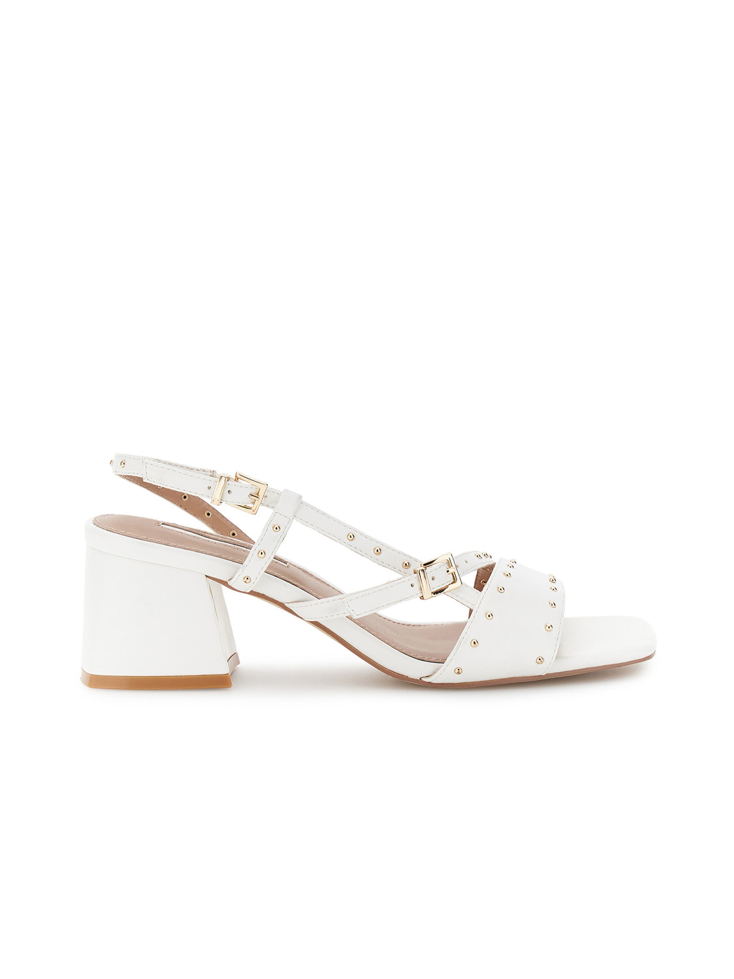 CAFè NOIR Sandaal in Wit