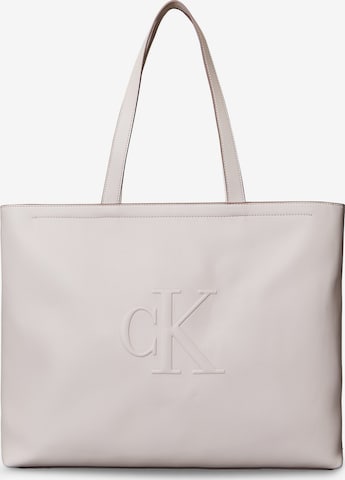 Cabas Calvin Klein Jeans en rose : devant