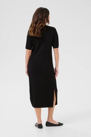 Kaffe Knit dress 'Kalizza' in Black