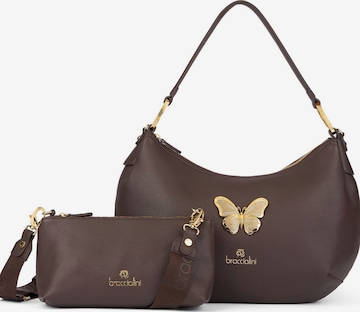 Braccialini Handtasche 'Beth Jewels' in Braun: Vorderseite