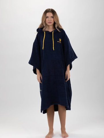Pacifique Sud Athletic Robe 'Surf' in Blue