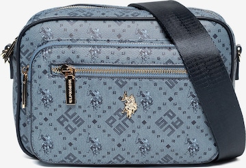 Borsa a tracolla di U.S. POLO ASSN. in blu: frontale