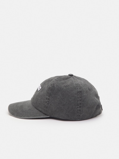 Pull&Bear Casquette en gris foncé / blanc, Vue avec produit