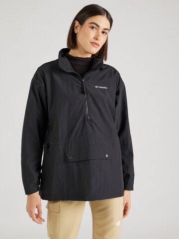 COLUMBIA - Chaqueta de montaña 'Paracutie' en negro: frente