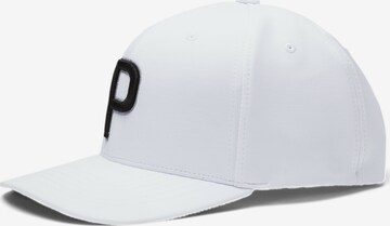 Casquette de sport PUMA en blanc : devant