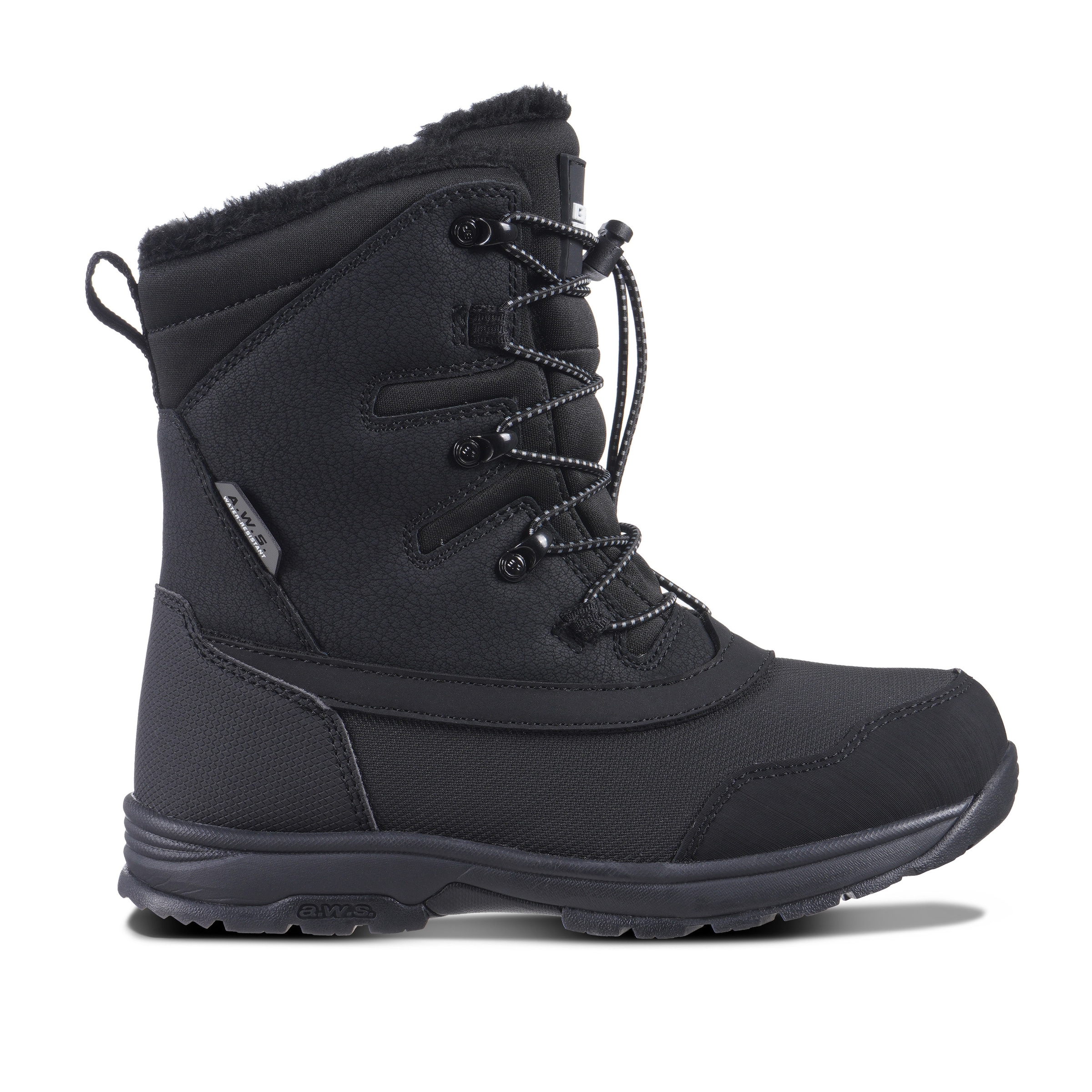 ICEPEAK Snow Boots 'Almont Jr' in Black
