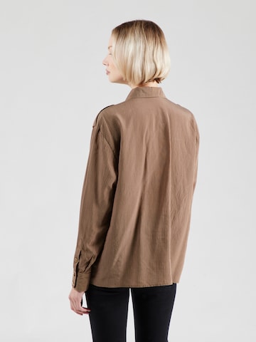 Chemisier 'HONORIA' sessun en marron