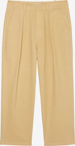 Marc O'Polo DENIM Loose fit Chino trousers in Beige: front