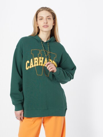 Carhartt WIP Mikina – zelená: přední strana