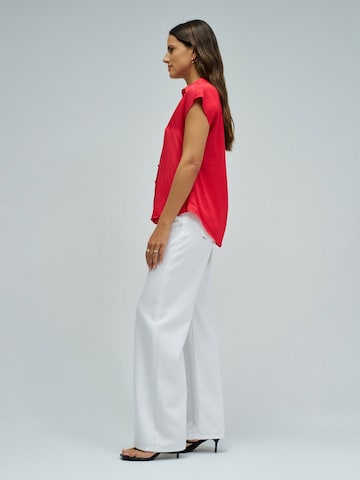 Salsa Jeans Bluse in Rot