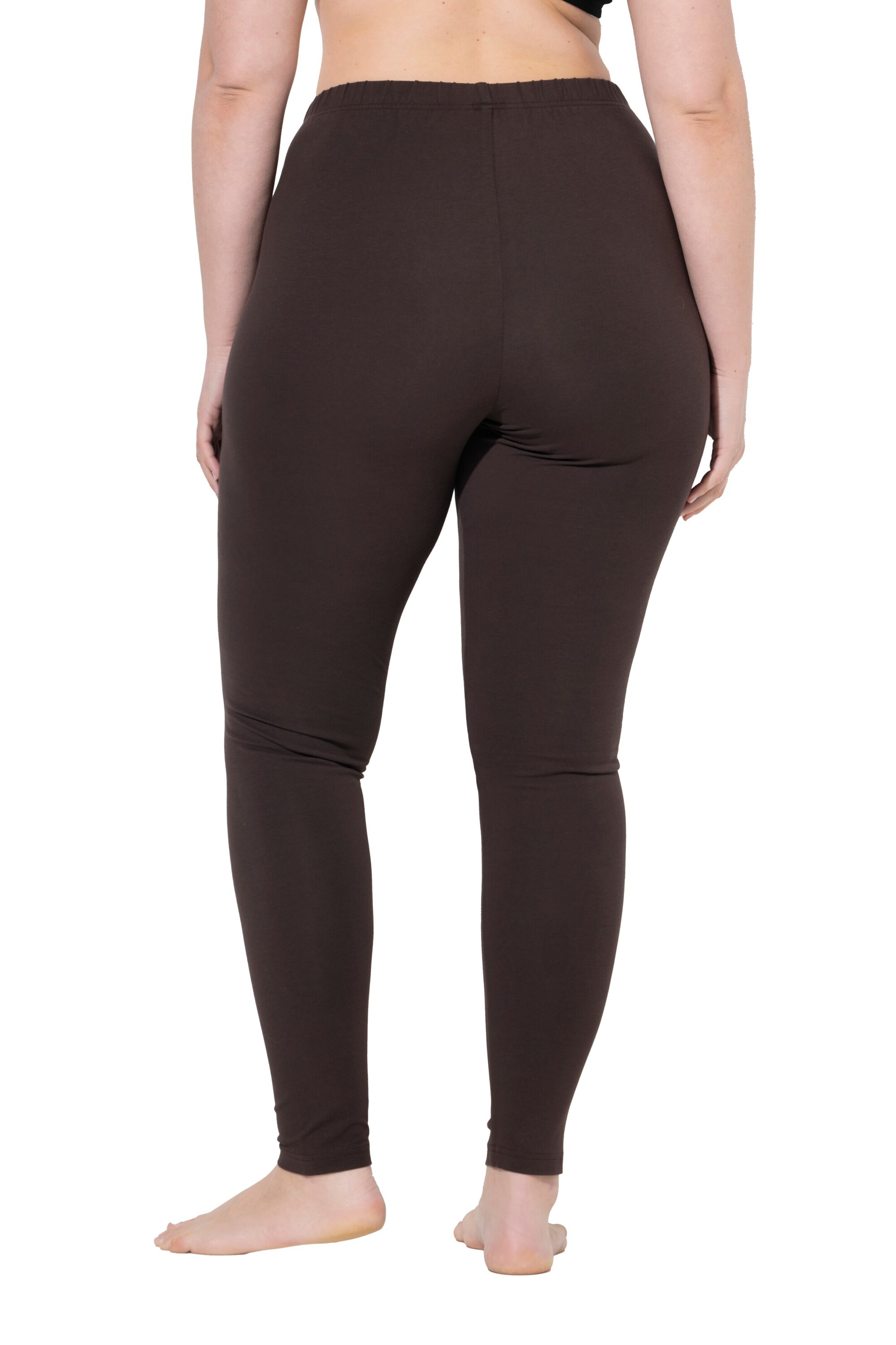 Ulla Popken Skinny Leggings in Brown