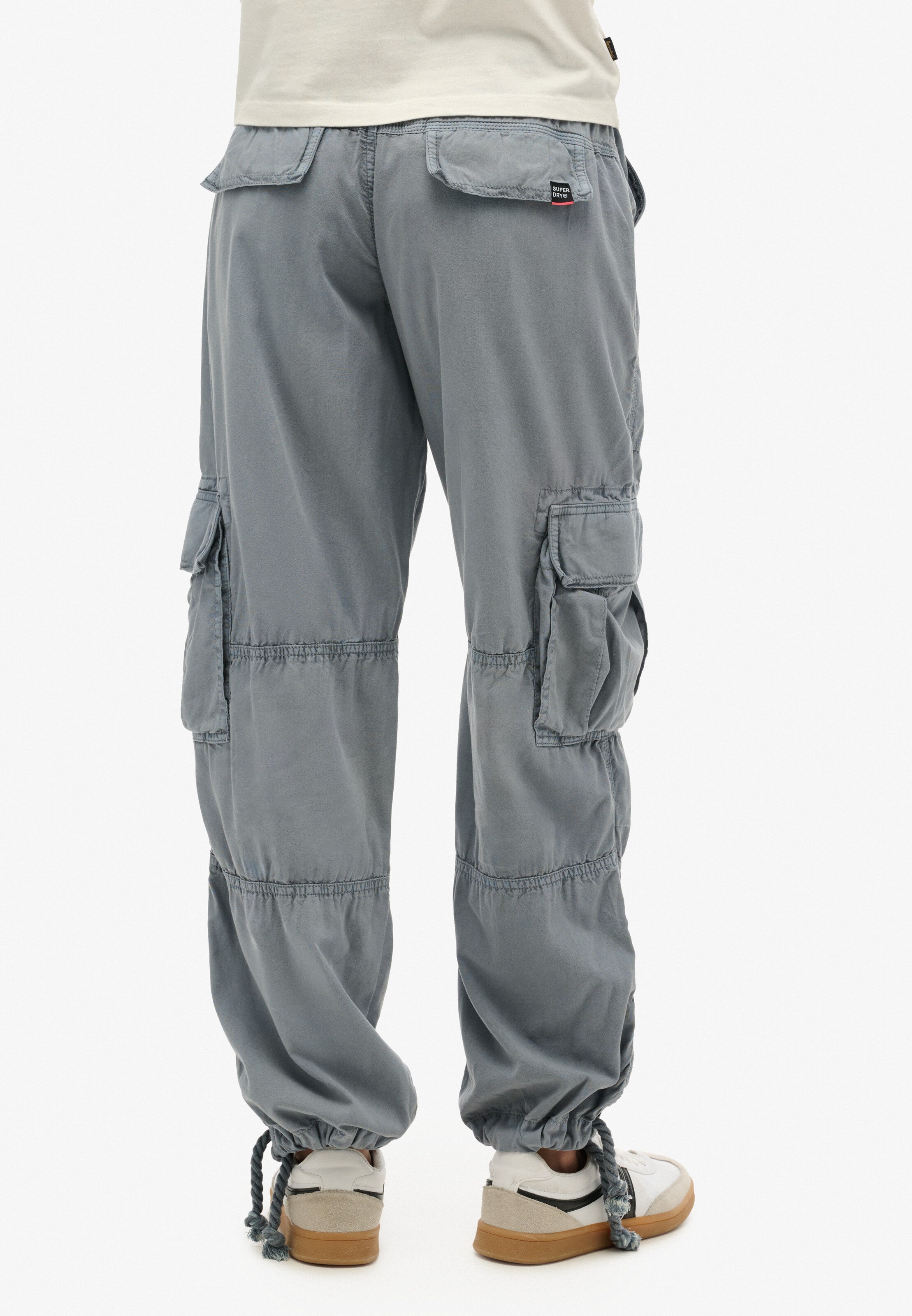 Superdry Loose fit Cargo Pants in Blue
