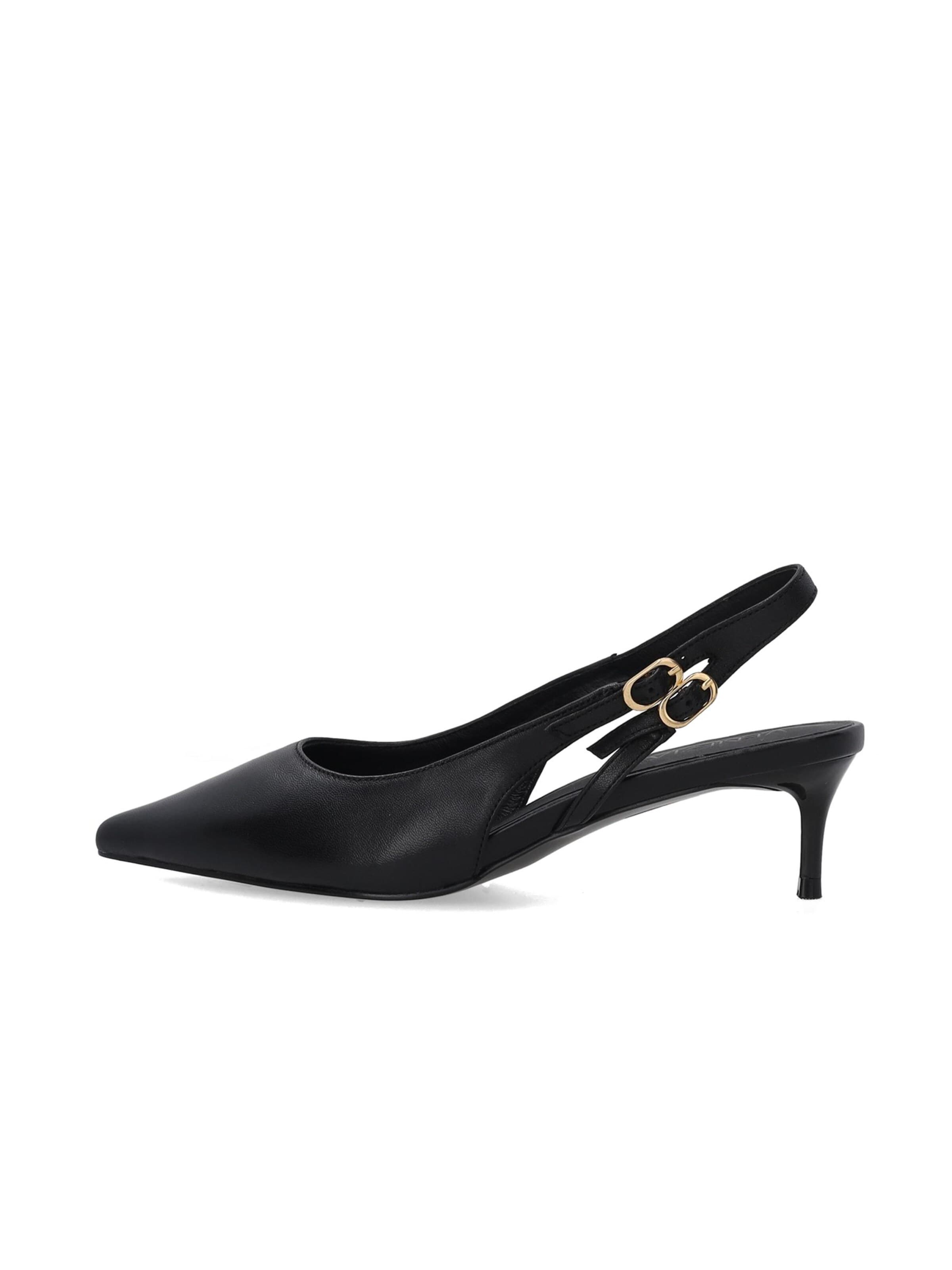 VENEZIA Slingpumps 'Venezia'‌‌‌‌‌ in Schwarz: Vorderseite