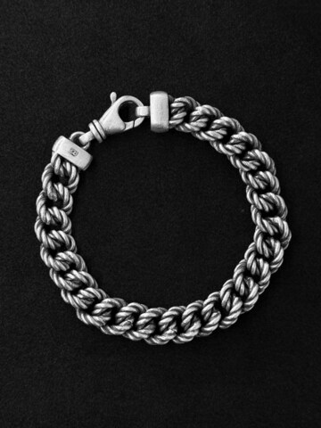 Braccialetto 'DAPPER' di REYTEL in argento