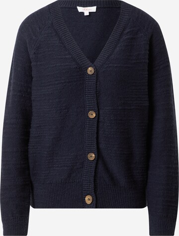 s.Oliver Knit Cardigan in Blue: front