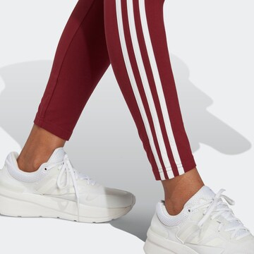 ADIDAS SPORTSWEAR Skinny Sporthose 'Essentials' in Rot