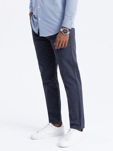Ombre Slimfit Chino 'OM-PACP-0151' in Blauw